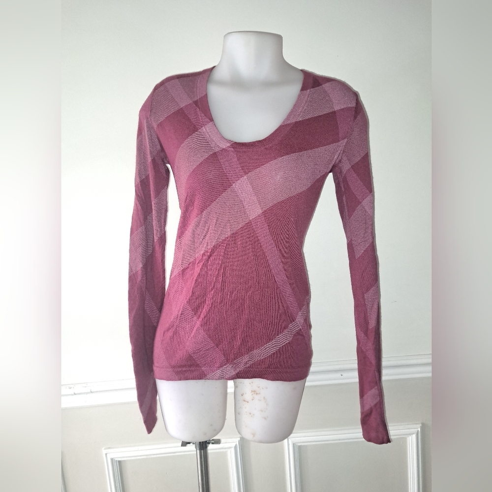 Burberry Pink Fitted Bodysuit